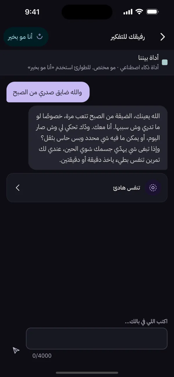 A conversation with the AI thinking companion